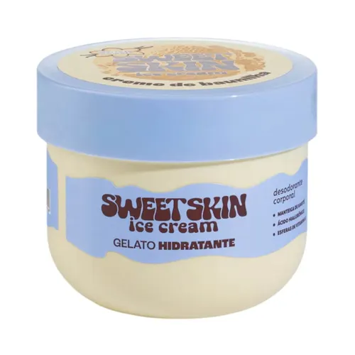 Gelato Hidratante Dailus Sweet Skin Creme de Baunilha 200ml