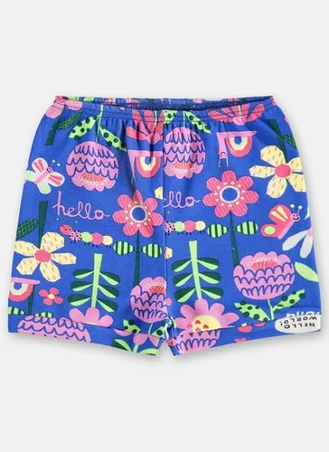 Short em Suedine Essentials para Bebê Menina (Azul) Up Baby