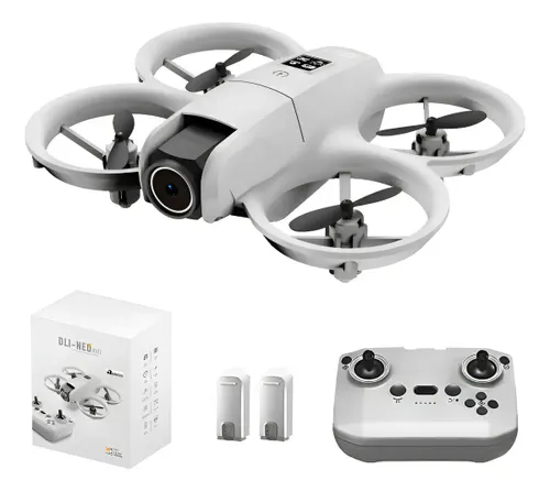 Dli Drone Neo Câmera Hd Evita Obstáculos Cor Cinza 2 Bateria