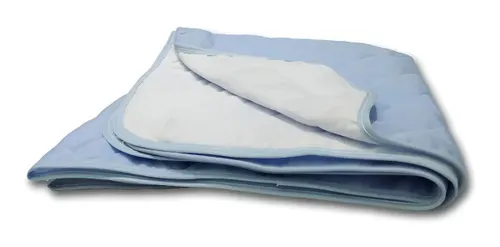 Edredom Hipoalergênico para Berço Americano Azul 130x70 cm Lavável