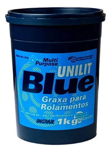 Graxa Unilit Blue 1KG - GRAXA AZUL