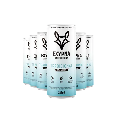 Exypna Energy Drink Tradicional (269ml) – Pack 6 Unidades