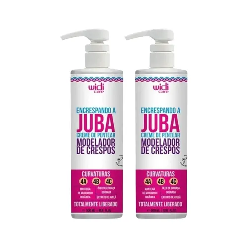 Kit Widi Care Encrespando a Juba 2 Creme de Pentear 500 ml