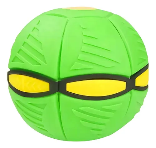 Bola Mágica Disco Voador LAC Importadora Brinquedo Verde Infantil