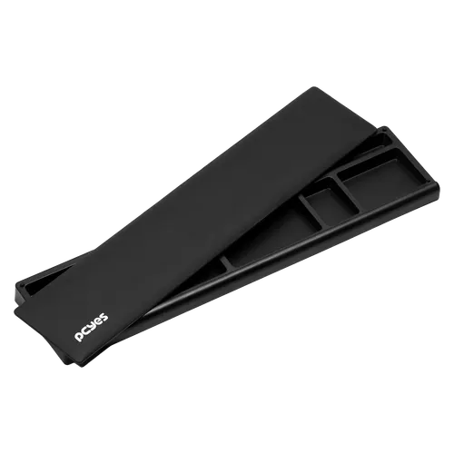 Apoio de Pulso PCYES Ergonômico com Organizador 355x80mm Base Antiderrapante APORG01