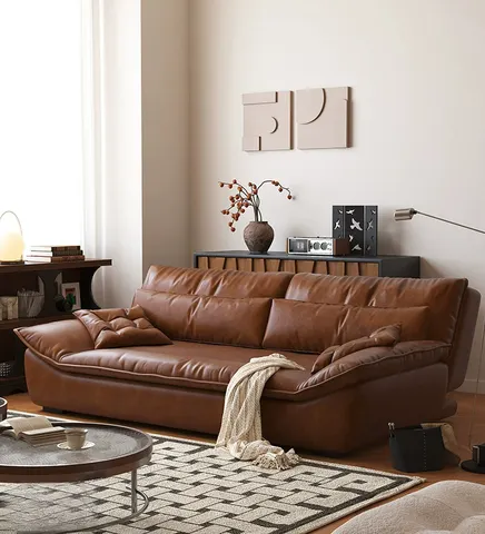 Sofá-cama DSA estilo náutico retrô multifuncional dobrável de dupla função para sala de estar de apartamento pequeno