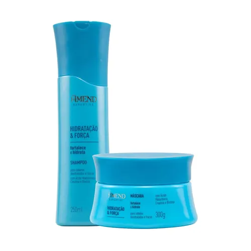 Kit Amend Hidratacao Forca Shampoo Mascara Capilar