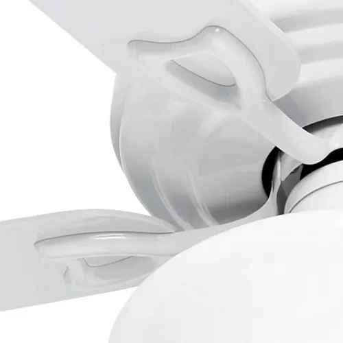 Conjunto de Suporte de Pás - Ventilador Beaufort Branco