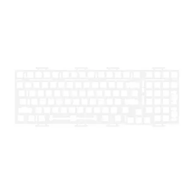 Plate para Teclado Monsgeek Branco, M1 Pom - 6975351381259