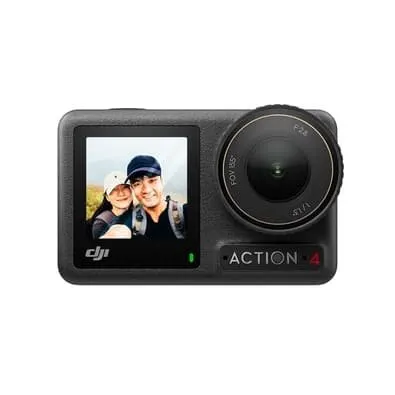 Câmera DJI Osmo Action 4 Adventure Combo BR, 4K, Preto - DJI208
