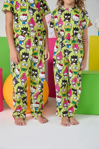 Calça Pijama Infantil Estampa Hello Kitty and Friends