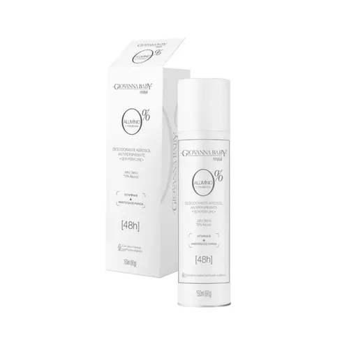 Desodorante Aerosol Giovanna Baby sem Alumínio Neutral 150ml