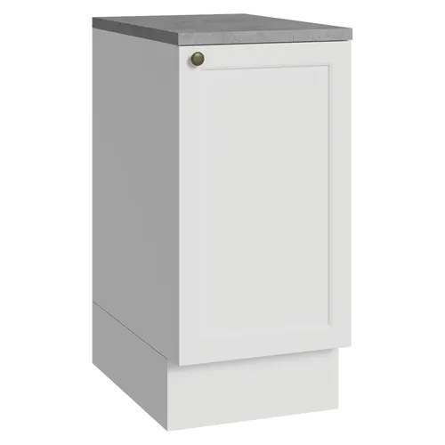 Balcão de Cozinha 40 cm 1 Porta Branco Vik Madesa