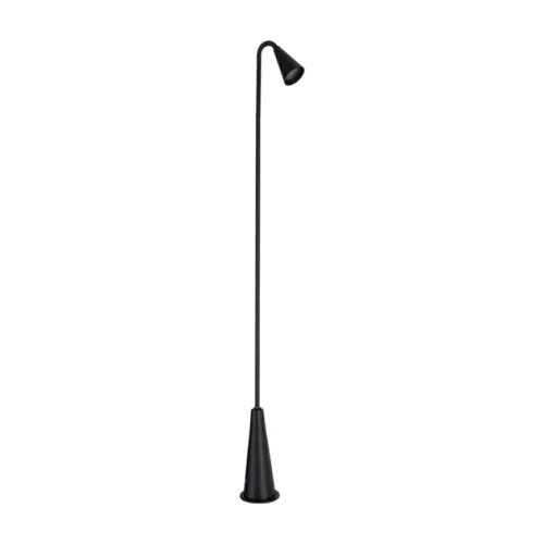 Espeto Led Alumínio Preto 3w 3000k Ip65 Angle