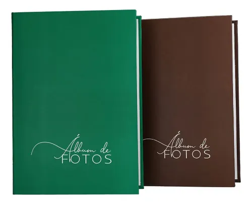 Álbum Fotográfico Capa Dura 512 Fotos 10x15 Lb Kit 2 Unidades