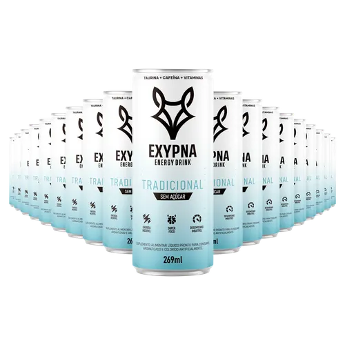 Exypna Energy Drink Tradicional (269ml) – Pack 18 Unidades