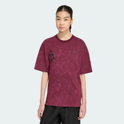 Camiseta  ©Disney Villains Washed GFX Tamanho Oversized Kids adidas