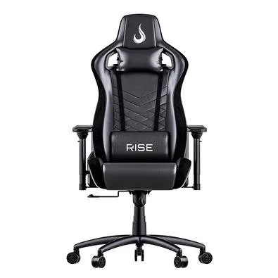 Cadeira Gamer Rise Mode Z5, Ângulo Ajustável, Braço 4D, Preto, PU - RM-CG-05-BK