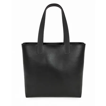 Bolsa de Ombro Tipo Sacola Preta com Alça Preto