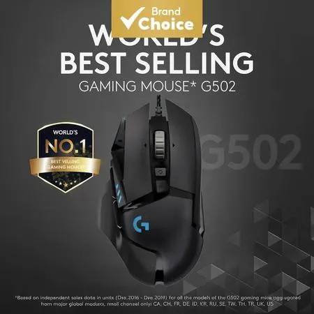 Mouse Gamer Logitech G502 HERO com Fio Sensor HERO RGB DPI Ajustável 25600 Botões Programáveis Ergonômico para PC
