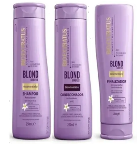 Bio Extratus Blond Bioreflex Kit Duo 250ml e Finalizador 200ml
