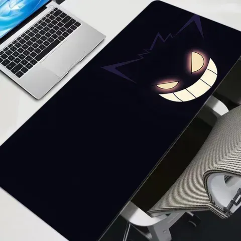 Mouse pad grande, tapete para teclado, decoração para gamers, tapete de mesa, mouse pads para computador e laptop, tapete para teclado e mouse com tema de anime.