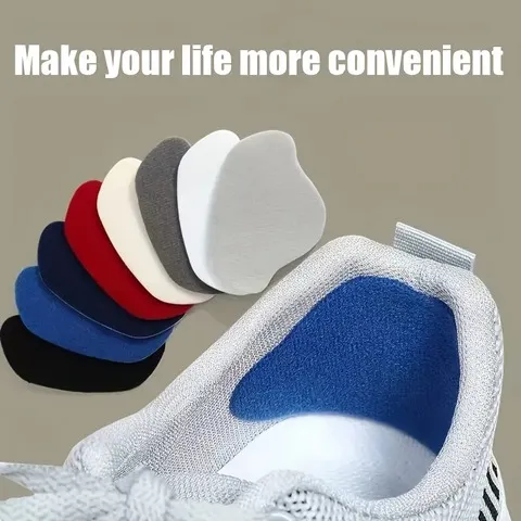 6 Pcs Adesivos de Reparação para Calçados, Protetores de Calcanhar Resistentes ao Desgaste, Para Consertar Furos em Tênis e Sapatos de Couro