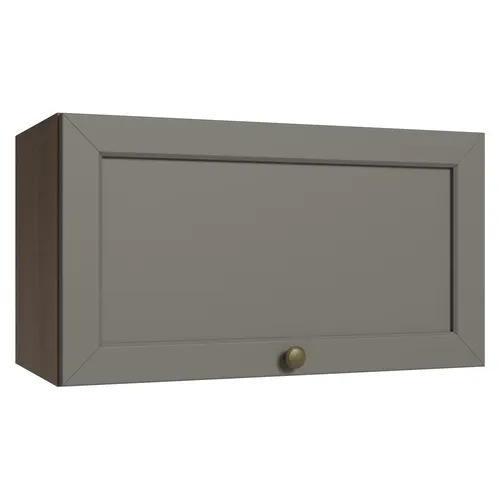 Armário Aéreo 60 cm 1 Porta Basculante Rustic/Cinza Vik Madesa