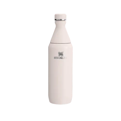 Garrafa Térmica Slim Bottle Rose Quartz Stanley 1913 | 591ml