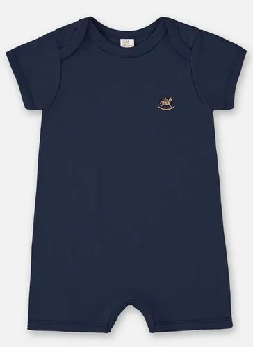 Macaquinho Unissex Bebê em Suedine Essentials (Azul Marinho) Up Baby