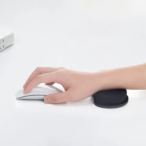 Almofadas de descanso de pulso antiderrapantes aliviam facilmente a pressão Apoio de braço EVA antiderrapante para jogos de PC de trabalho de escritório