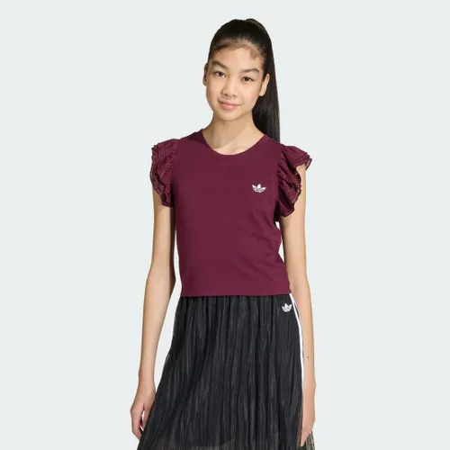 Camiseta Slim Lace Kids adidas