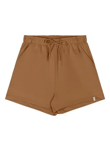 Short Juvenil em Moletom (Marrom) Gloss