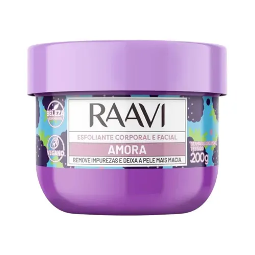 Creme Esfoliante Corpo Raavi Amora 200g
