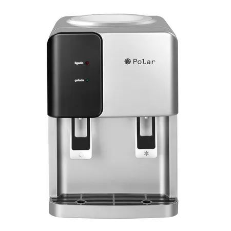 Bebedouro Eletrônico Polar Prata - Agua Natural e Gelada