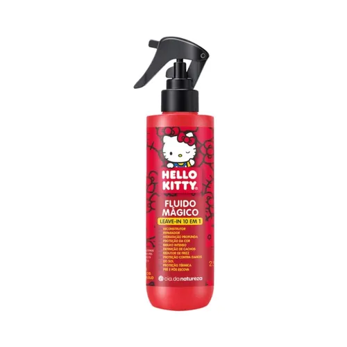 Fluido Mágico Cia. da Natureza 10 em 1 Hello Kitty 250ml