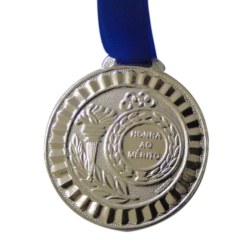 Medalha Gedeval Média Prata 44Mm
