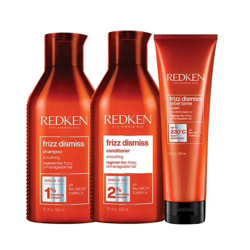 Kit Redken Frizz Dismiss Anti-Frizz (3 Produtos)