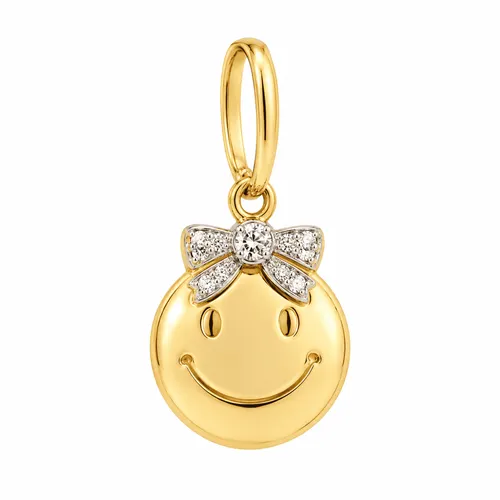 Pingente Menina em Ouro 18k