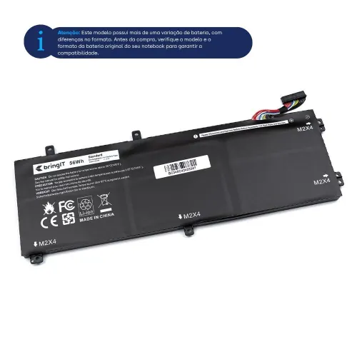 Bateria para Notebook Dell Precision 5510 4800mAh 11.55V