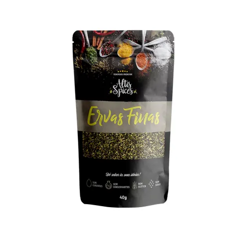 Ervas Finas 40g Altis Spices Stand Up Pouch com Ziper
