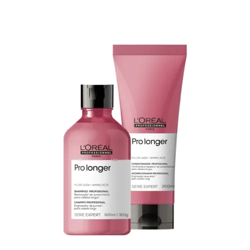 Kit L'Oréal Professionnel Serie Expert Pro Longer Shampoo e Condicionador Home Care