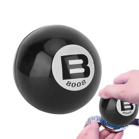 Prático tipo bola de parafuso de borracha relógio volta caso abridor ferramenta acessório para relojoeiro relógio de pulso acessório de reparo