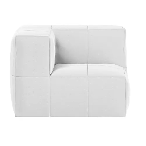 Puff Canto em L Modular