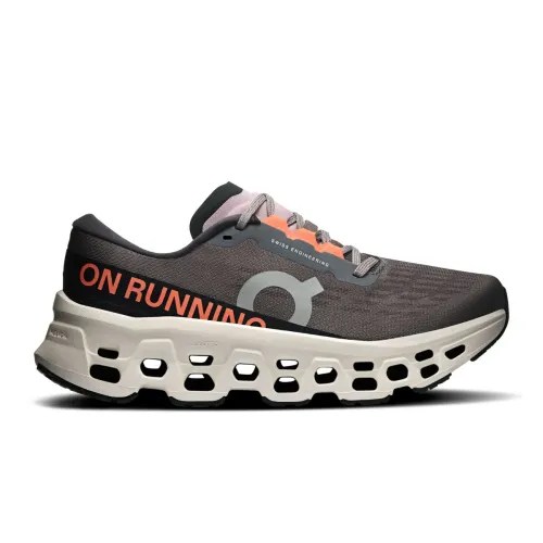 Tênis On Running Cloudmonster 3 Feminino Cinza