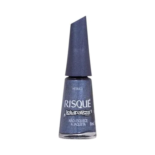 Esmalte Risqué Coleção Lollapalooza Metálico Não Esquece a Jaqueta 8ml