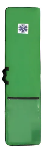 Capa para Prancha com Bolso Transparente Verde