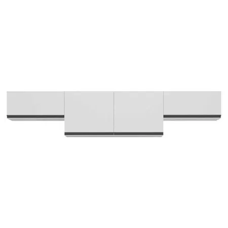 Kit 3 Armários de Cozinha Aéreos 4 Portas Veneza Multimóveis MP2151