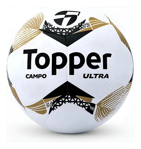 Bola de Futebol de Campo Topper Ultra Dupla Colagem Cor Dourado
