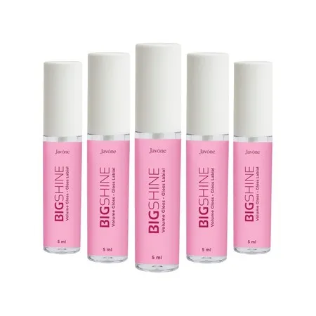 5x Gloss Labial Big Shine Javône – Volume Imediato | Brilho Intenso | Envio Rápido